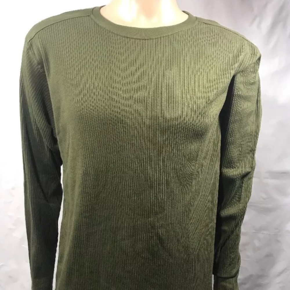 Ferruche XL Green 100% Cotton Long Sleeve